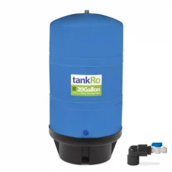 Water Filter Parts Express Water TankRO – RO Water Filtration System Expansion Tank – 20 Gallon Water Capacity – Reverse Osmosis Storage Pressure Tank
