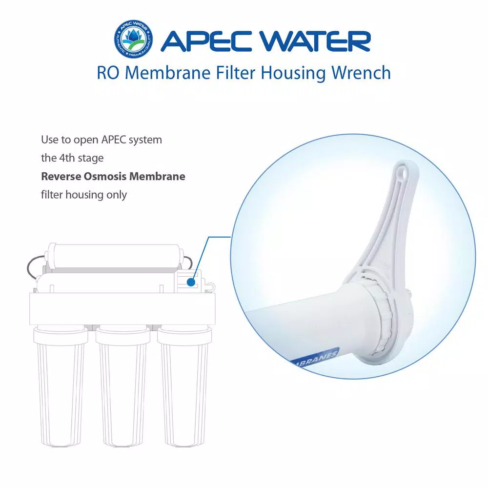 Water Filter Parts APEC Water Systems Membrane Housing Wrench For Under Sink Reverse Osmosis System - Image 2