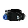 Water Filter Parts APEC Water Systems Drain Saddle Clamp With Quick-Connect Fitting For 3/8 In. Tubing