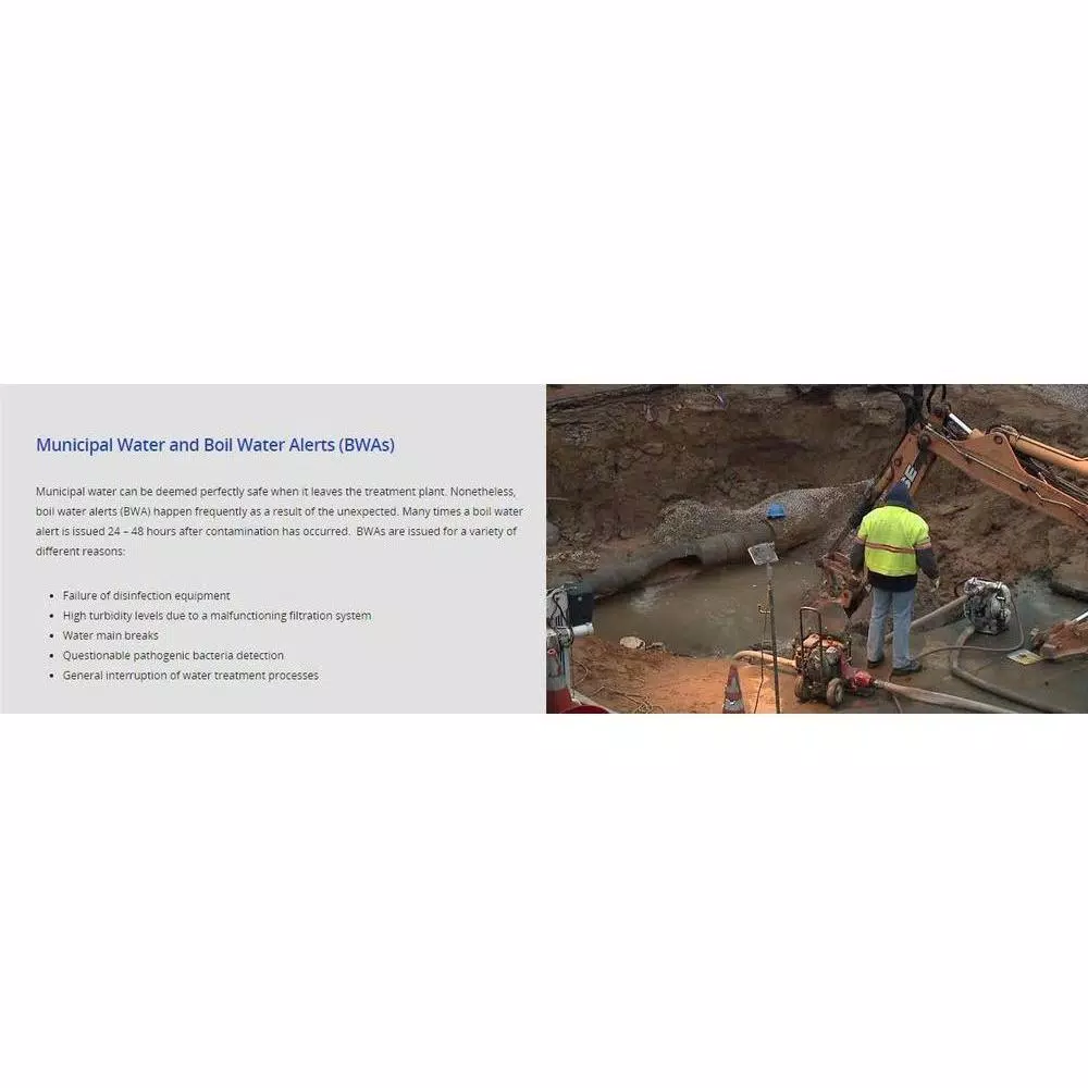 Water Filter Parts Pelican Water Replacement Sleeve For Premium 16 GPM UV Disinfection System - Image 4