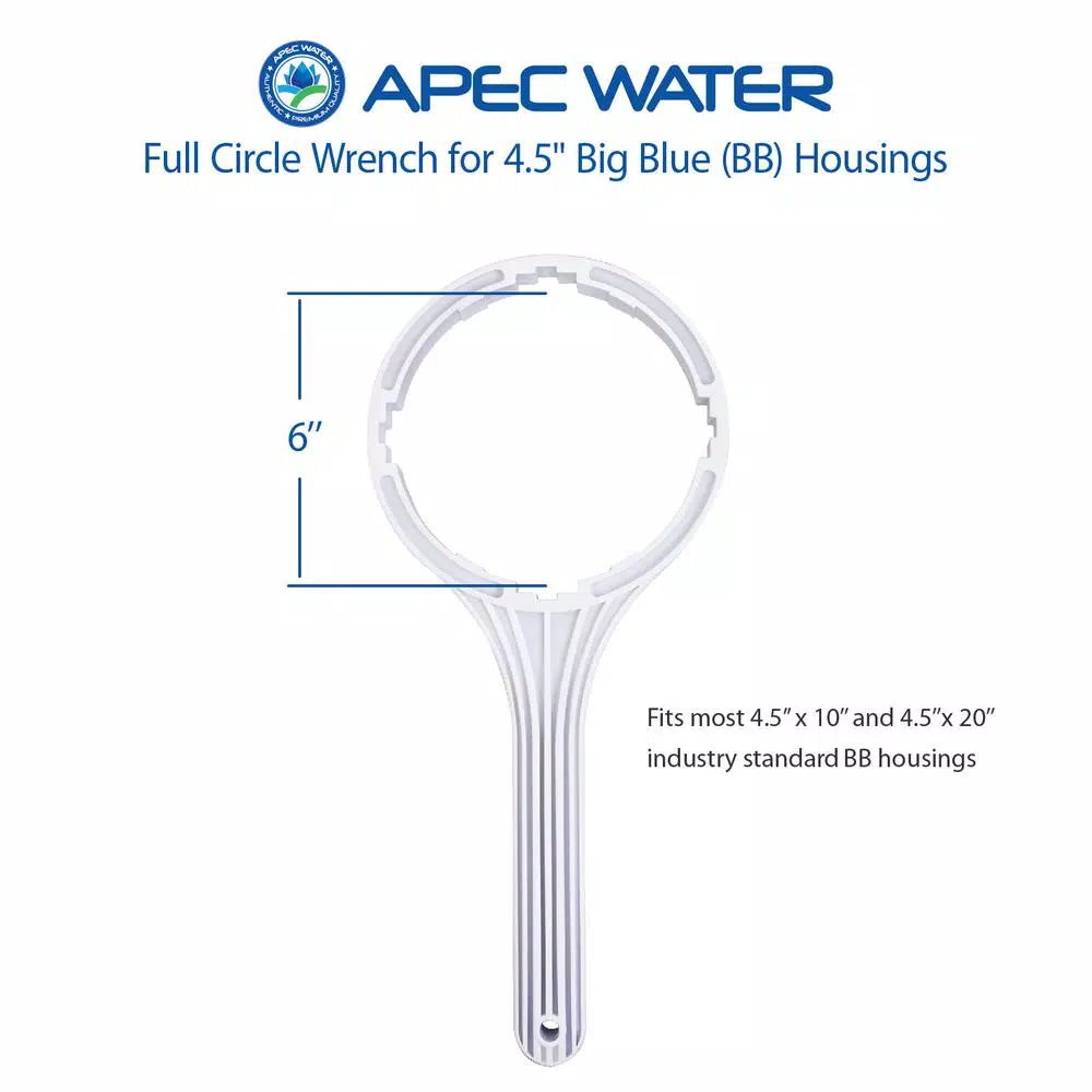 Water Filter Parts APEC Water Systems 360° Filter Housing Wrench For Whole House System With 4.5 In. Filter Cartridge - Image 2