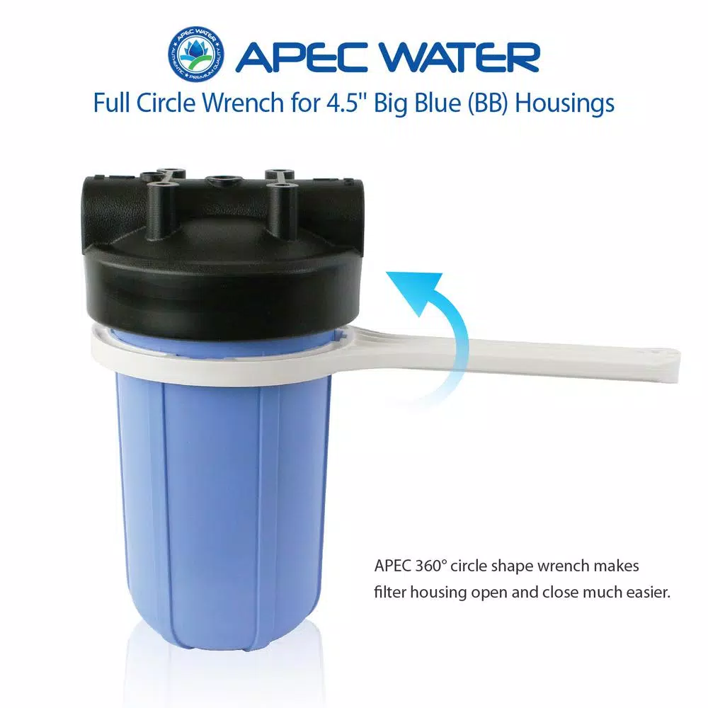 Water Filter Parts APEC Water Systems 360° Filter Housing Wrench For Whole House System With 4.5 In. Filter Cartridge - Image 3