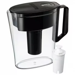 Water Filter Pitchers Brita SOHO 5-Cup Small Water Filter Pitcher In Black, BPA Free