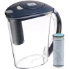 Water Filter Pitchers Brita Stream Rapids 10-Cup Filter As You Pour Water Filter Pitcher In Carbon Gray, BPA Free