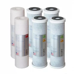 Water Filtration Systems APEC Water Systems Ultimate 10 In. Super Capacity 3-Stage Replacement Pre-Filter Set (Bundle Of 2 Sets)