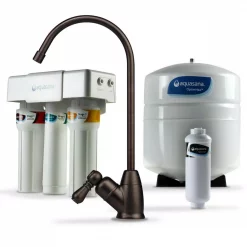 Water Filtration Systems Aquasana OptimH2O Reverse Osmosis Claryum Under-Counter Water Filtration System With Oil-Rubbed Bronze Faucet