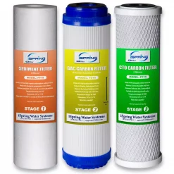 Water Filtration Systems ISPRING LittleWell 10 In. X 2.5 In. Standard Replacement Filter Set