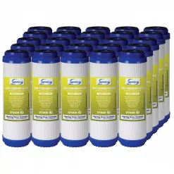 Water Filtration Systems ISPRING LittleWell 5 Micron 2.5 In. X 10 In. Granular Activated Filter Cartridge (25-Pack)