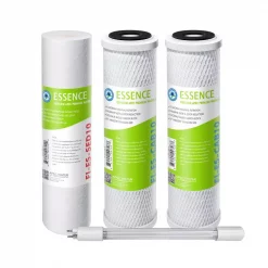 Water Filtration Systems APEC Water Systems Essence ROES-UV75-SS Replacement Water Filter Cartridge Pre-Filter Set With UV Bulb Stage 1-3 And 5