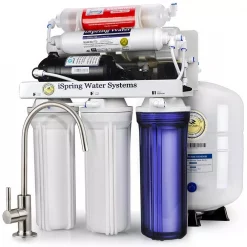 Water Filtration Systems ISPRING Maximum Performance Under Sink Reverse Osmosis Water Filtration System With Booster Pump And Alkaline Filter
