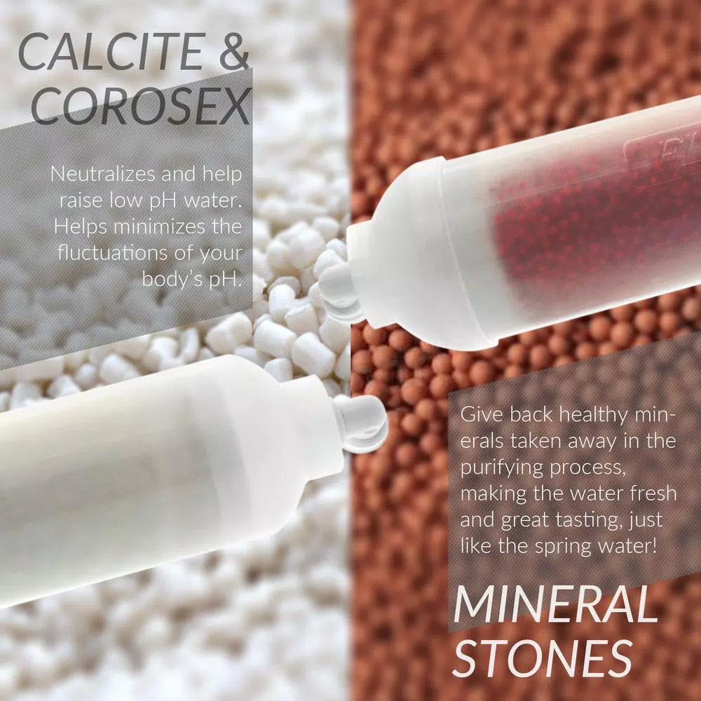 Water Filtration Systems ISPRING FA15 10 In. Inline 3-Layer Alkaline Replacement Water Filter Cartridge With Mineral Balls, Calcite And Corosex - Image 3