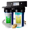 Water Filtration Systems ISPRING 10 In. X 4.5 In. Heavy Duty 2-Stage Undersink Water Filtration System With Premium Carbon Filter And Direct Connect Hose