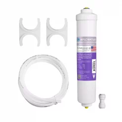 Replacement Water Filters APEC Water Systems Ultimate 10 In. Calcium Carbonate Alkaline Filter Kit With 3/8 In. Quick Connect