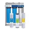 Water Filtration Systems Express Water Express Water 3 Stage Whole House Water Filtration System – SED, Charcoal, Carbon – Includes Pressure Gauges And More