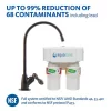 Water Filtration Systems Aquasana 2-Stage Under Counter Water Filtration System With Oil Rubbed Bronze Faucet