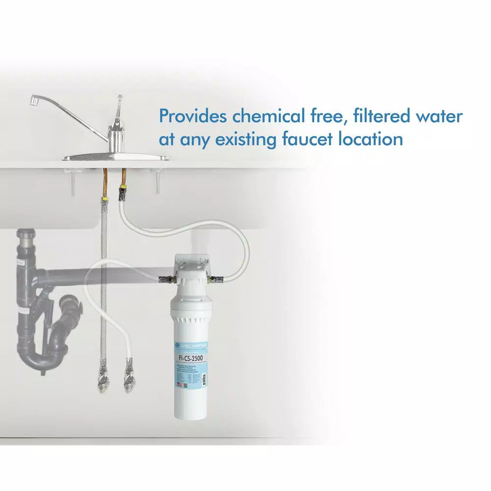 Water Filtration Systems APEC Water Systems CS-Series Easy Install High Capacity Under-Counter Water Filtration System - Image 3