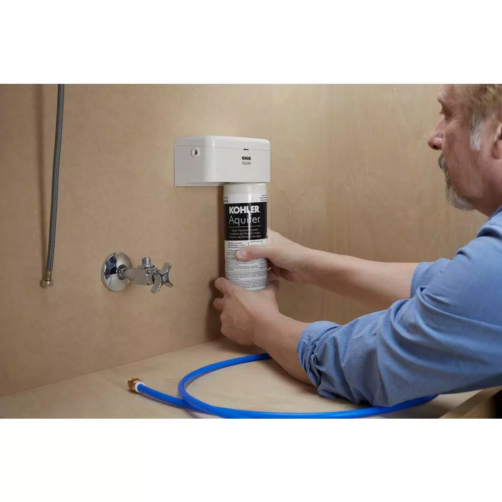 Water Filtration Systems KOHLER Aquifer Under-Sink Double Cartridge Water Filtration System - Image 3