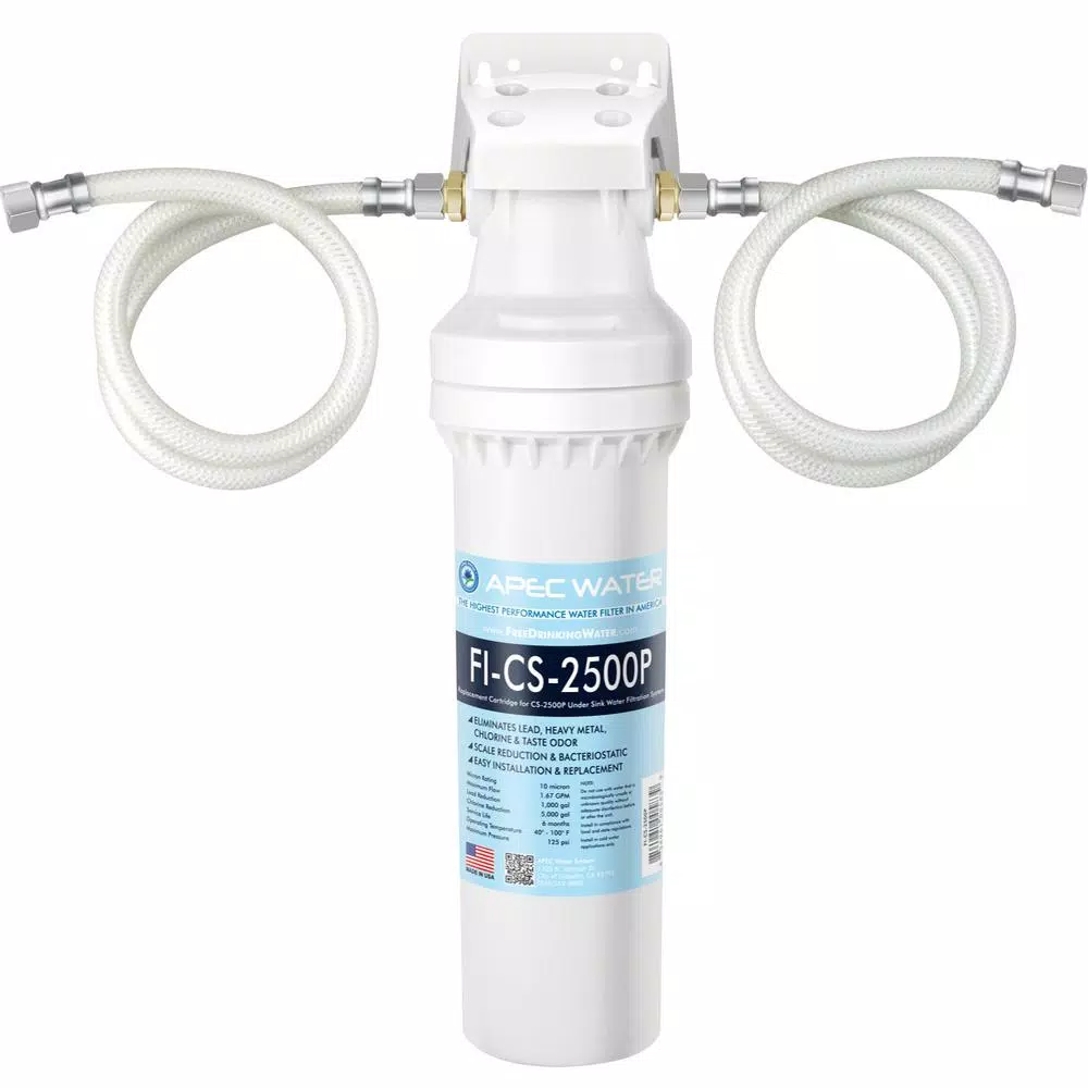 Water Filtration Systems APEC Water Systems CS-Series High Capacity Under-Counter Water Filtration System With Scale Inhibitor
