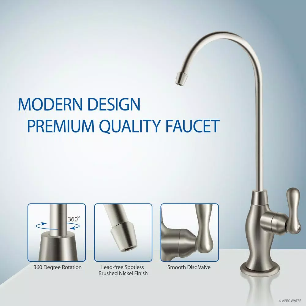 Water Filtration Systems APEC Water Systems Ultimate Electric Pumped Undersink Reverse Osmosis Water Filtration System 50 GPD For Low Pressure Home 0-30 Psi 120V US - Image 3