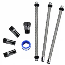 Water Softeners APEC Water Systems APEC Whole House System Dual Tank Installation Kit For Water Filter And Water Softener Combo System