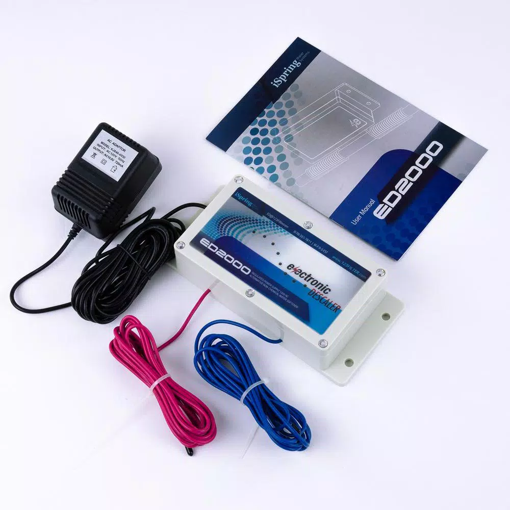 Water Softeners ISPRING Whole House Electronic Descaler Water Conditioner, Alternative Water Softener - Image 4