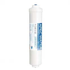 Replacement Water Filters APEC Water Systems 12 In. Commercial Grade Inline Carbon Post-Filter With 3/8 In. Output For Light Commercial Reverse Osmosis System