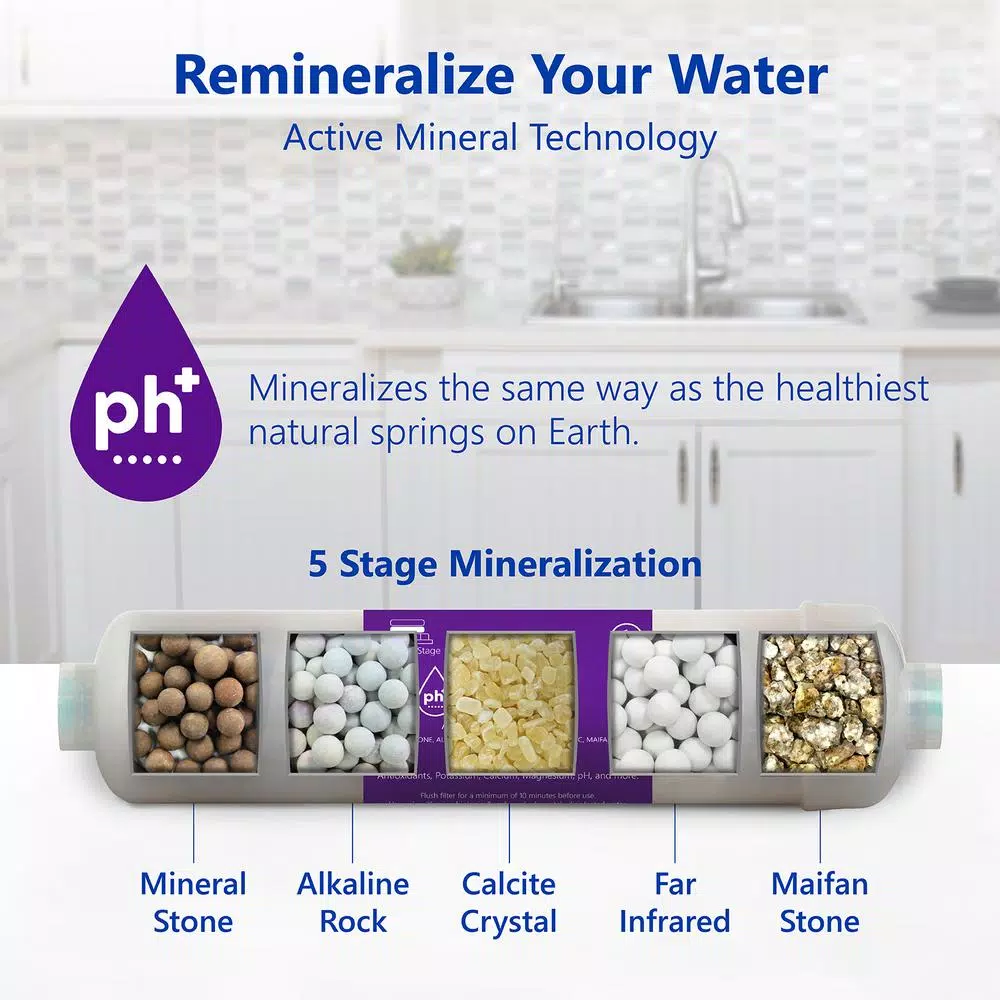 Replacement Water Filters Express Water Express Water β Alkaline Water Filter Replacement β Mineral, Antioxidant, PH+ β Under Sink And Reverse Osmosis System - Image 2
