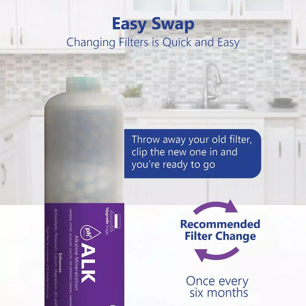 Replacement Water Filters Express Water Express Water β Alkaline Water Filter Replacement β Mineral, Antioxidant, PH+ β Under Sink And Reverse Osmosis System - Image 4
