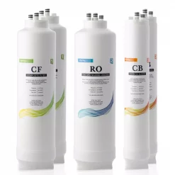 Replacement Water Filters ISPRING 2-Year Reverse Osmosis Replacement Filter Pack For RO500 Tankless Water Filtration System