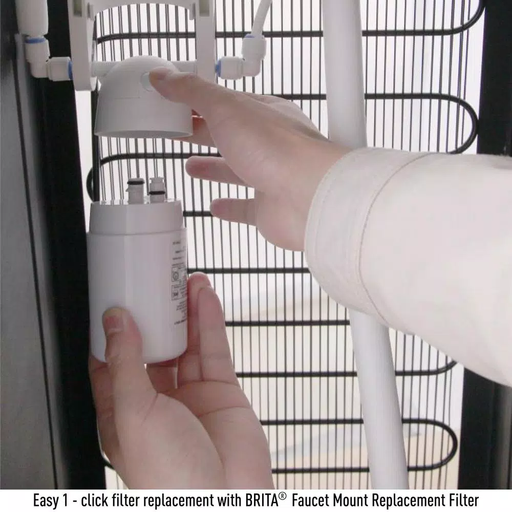 Water Dispensers Brita Bottom-Loading Water Cooler, Built-In Filter, Black-Stainless-Steel Never Buy Plastic Bottled Water Again, ENERGY STAR - Image 4