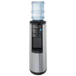 Water Dispensers VITAPUR 3-5 Gal. Hot/Room/Cold Temperature Top Load Water Cooler Dispenser With Kettle Feature In Stainless Steel/Black