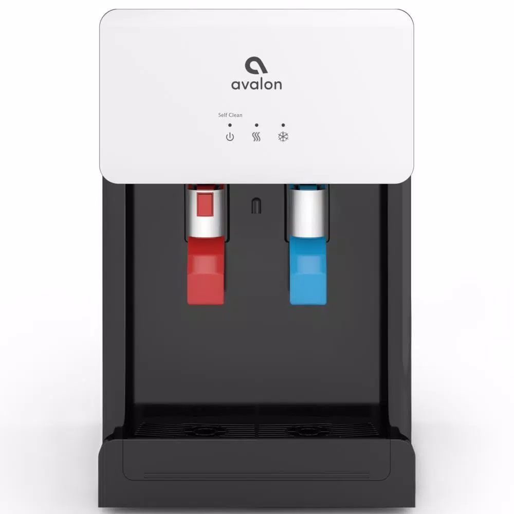 Water Dispensers Avalon Countertop Self Cleaning Touchless Bottle Less Water Cooler Dispenser, Hot/Cold Water, NSF/UL/Energy Star, White